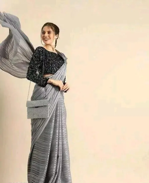 Grey_Designer_Fancy_Chiffon_Saree_With_Sequance_Blouse_Piece