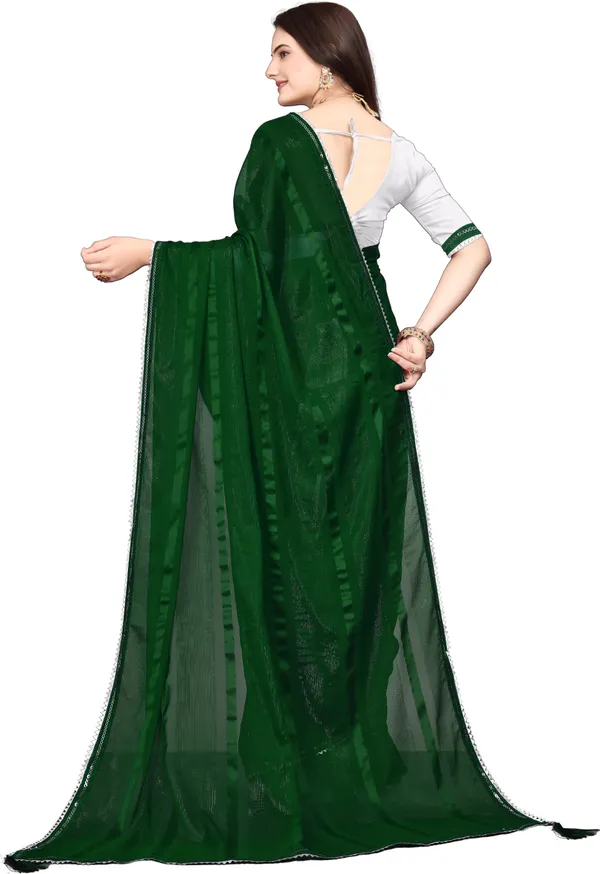 Green_Georgette_Embellished_Party_And_Festive_Banarasi_Synthetic_Saree_With_unstitched_Blouse