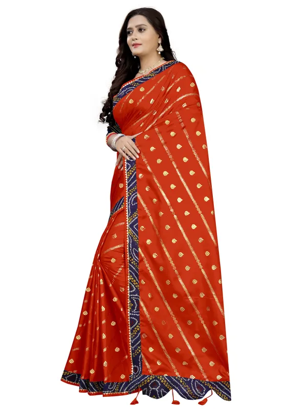 Orange_Art_Silk_Printed_Party_And_Festive_Bollywood_Pure_Saree_With_unstitched_Blouse