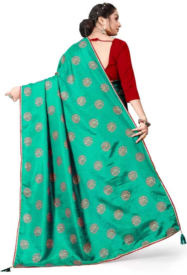 Light_Green_Silk_Blend_Printed_Party_And_Festive_Bollywood_Pure_Saree_With_unstitched_Blouse