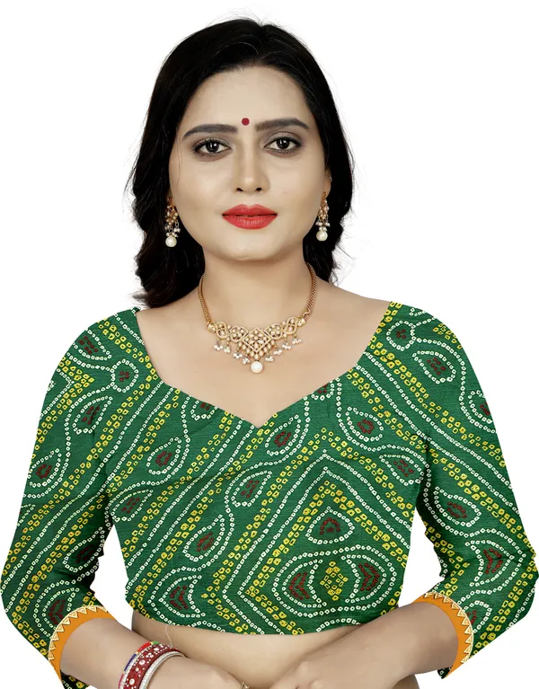 Yellow_Art_Silk_Printed_Party_And_Festive_Bandhani_Pure_Saree_With_unstitched_Blouse