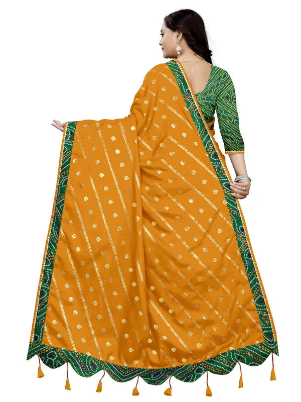 Yellow_Art_Silk_Printed_Party_And_Festive_Bandhani_Pure_Saree_With_unstitched_Blouse