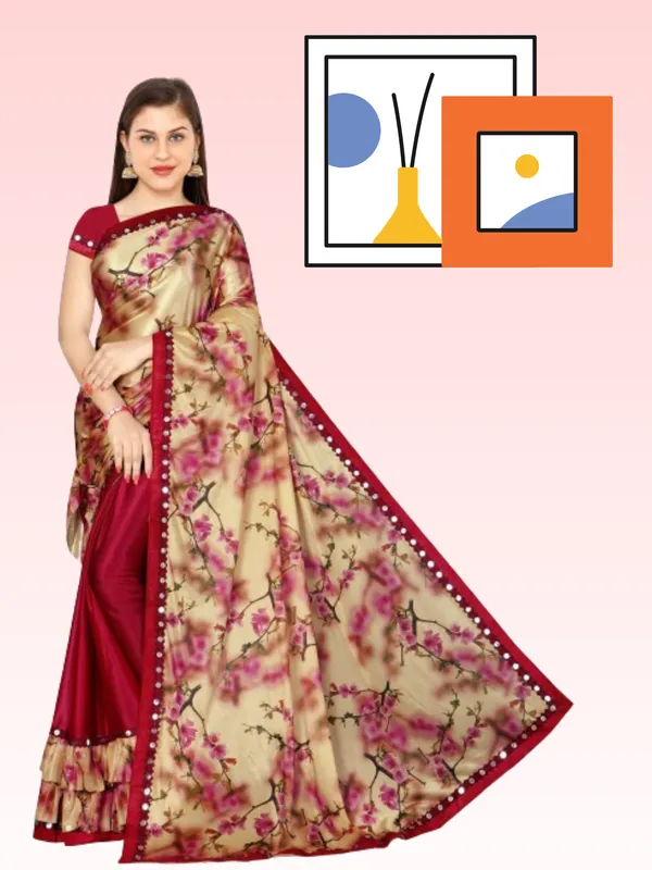 Red_Lycra_Blend_Digital_Print_Wedding_&_Festive_Bollywood_Blend_saree_for_women