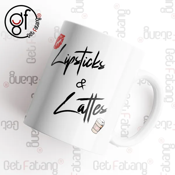 White_Coffee_Mug__Lipsticks_And_Lattes_Printed_Ceramic__Gift_For_Her_/_Him_(350_Ml)_Pack_Of_1