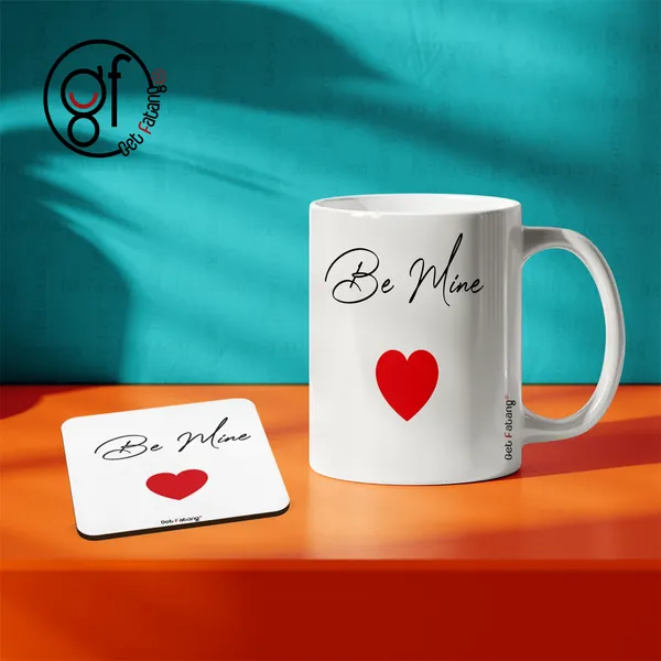 Coffee_Mug_Be_Mine_Love_Printed_MDF_Coaster_and_Ceramic__Combo_Gift_for_Her_/_Him_(350_ML_||_4_inch_x_4_inch)