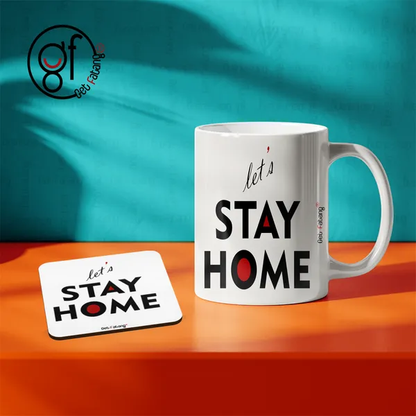 Let's_Stay_Home_-_Outside_Bad_Inside_Good_Motivational_Printed_MDF_Coaster_and_Ceramic_Coffee_Mug_Combo_Gift_for_Her_/_Him_(350_ML_||_4_inch_x_4_inch))