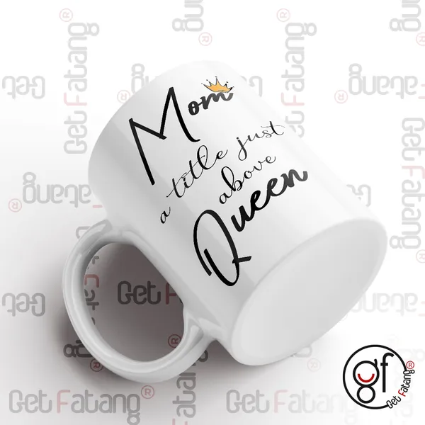 MOM_is_more_than_a_Queen,_Mother's_Day_Printed_MDF_Coaster_and_Ceramic_Coffee_Mug_Combo_Gift_for_Her_(350_ML_||_4_inch_x_4_inch)