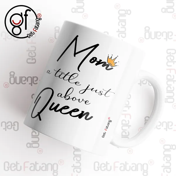 MOM_is_more_than_a_Queen,_Mother's_Day_Printed_MDF_Coaster_and_Ceramic_Coffee_Mug_Combo_Gift_for_Her_(350_ML_||_4_inch_x_4_inch)