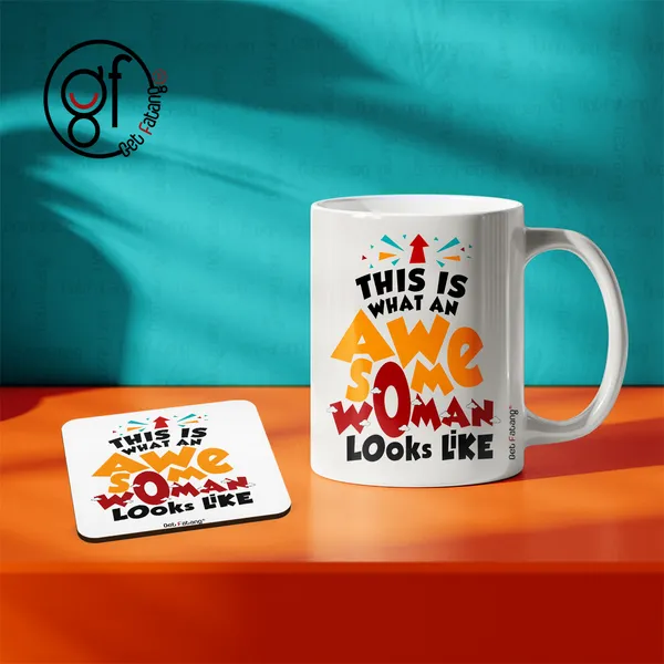 Awsome_Woman_Printed_MDF_Coaster_and_Ceramic_Coffee_Mug_Combo_Gift_for_Womens_Day_(350_ML_||_4_inch_x_4_inch)