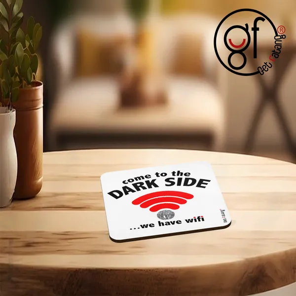 Coffee_Mug_Dark_Side_has_good_WiFi,_Movie_Theme_Printed_MDF_Coaster_and_Ceramic__Combo_Gift_for_Him_and_Her_(350_ML_||_4_inch_x_4_inch)