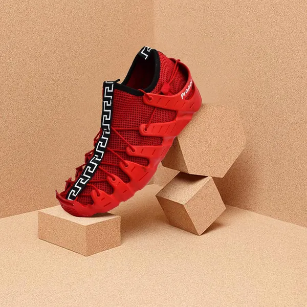Red_Mesh_Shoes_For_Men