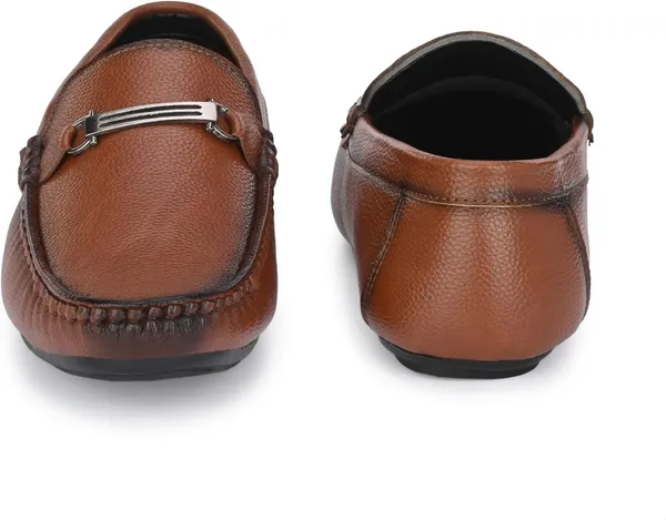 Tan_Synthetic_Leather_Loafers_For_Men