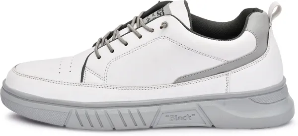 White_Artificial_Leather_Canvas_Shoes_For_Men