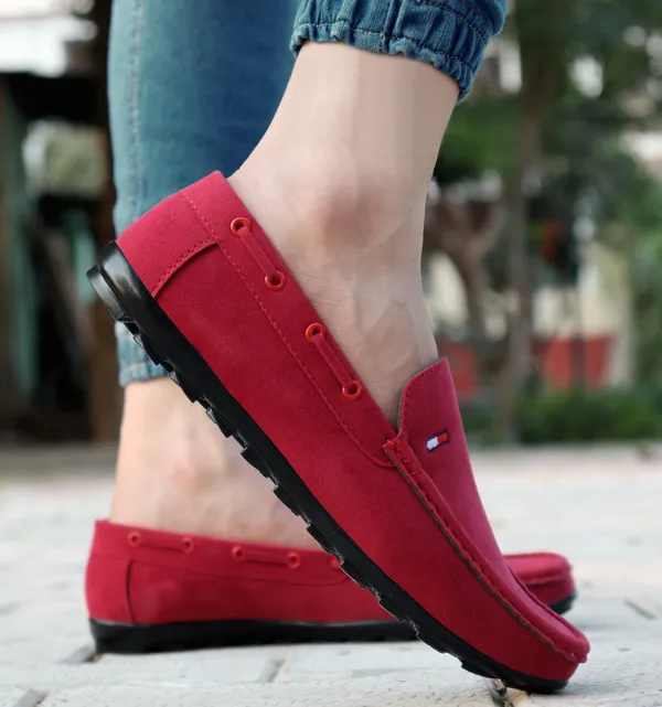 Red_Suede_Loafers_For_Men