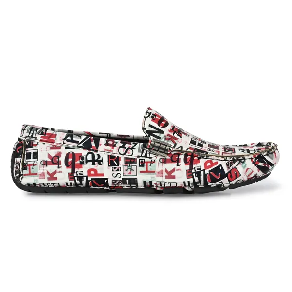 Red_Synthetic_Leather_Loafers_For_Men