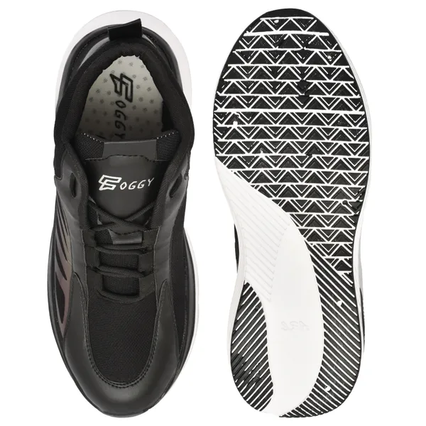 Black_Men's_ULTRON-01_running_Sports_Shoes