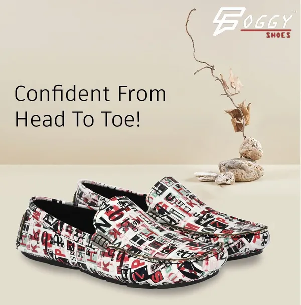 Red_Synthetic_Leather_Loafers_For_Men
