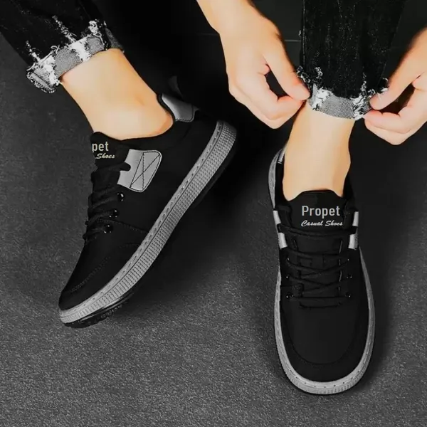 Black_Canvas_Shoes_For_Men