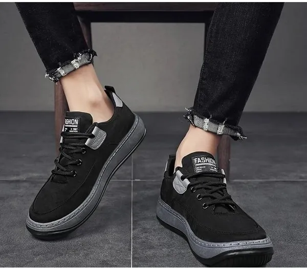 Black_Canvas_Shoes_For_Men