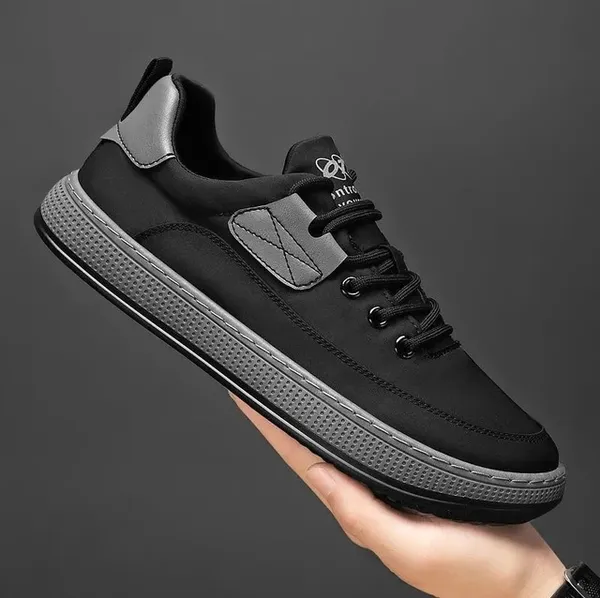 Black_Canvas_Shoes_For_Men