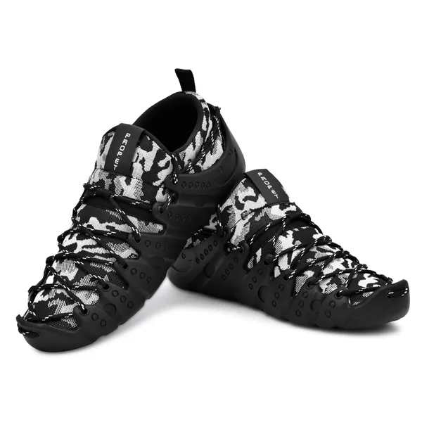 Black_Mesh/Fabric_Sneakers_For_Men