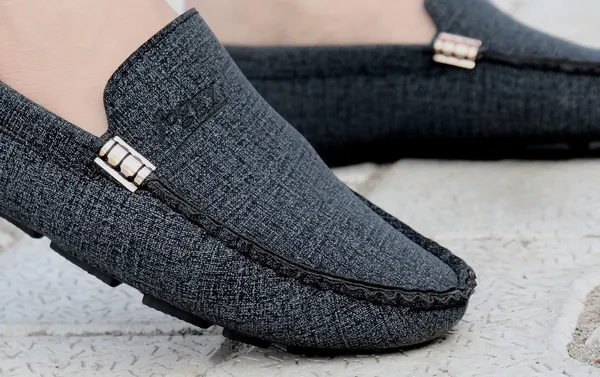 Navy_Synthetic_Leather_Loafers_For_Men