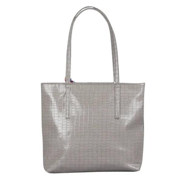 Grey_Fashionable_&_Trendy_Croc_Handbag_For_Women