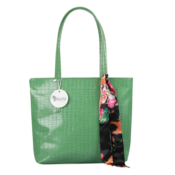 Green_Fashionable_&_Trendy_Croc_Handbag_For_Women