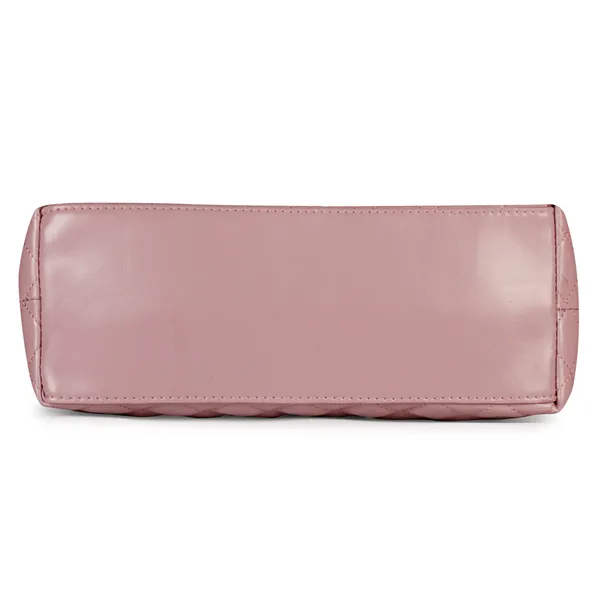 Mauve_Quilted_Fancy_Tote_Bag_With_Trendy_Ribbon