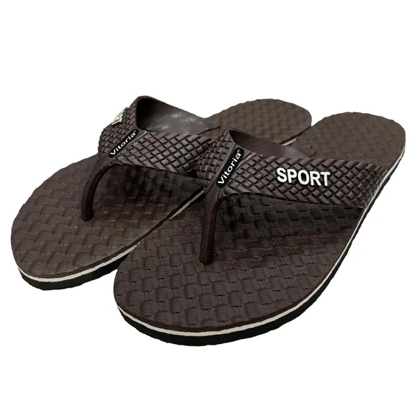 Brown_&_Green_Rubber_Premium_Slippers_For_Men_-_Pack_Of_2