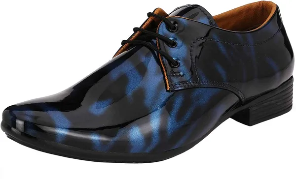 Black_&_Blue_PU_Premium_Jutis_Shoe_For_Men