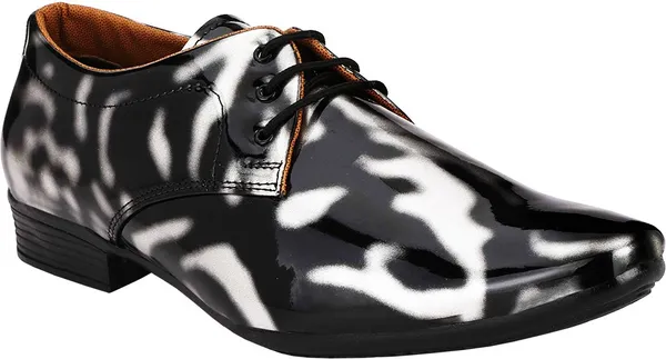Black_&_Silver_&_Blue_PU_Premium_Shoe_For_Men