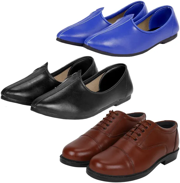 Black_&_Blue_&_Brown_PU_Premium_Shoe_For_Men