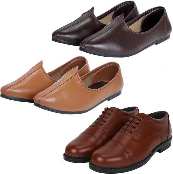 Brown_&_Tan_PU_Premium_Shoe_For_Men