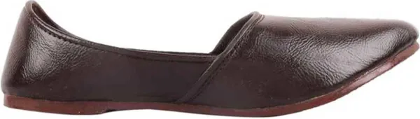 Brown_PU_Premium_Mojaris_Shoe_For_Men