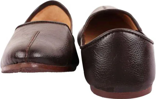 Brown_PU_Premium_Mojaris_Shoe_For_Men