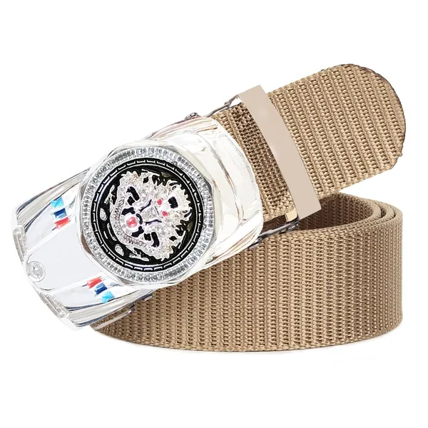 Cream_Premium_Mesh_Belt_For_Men