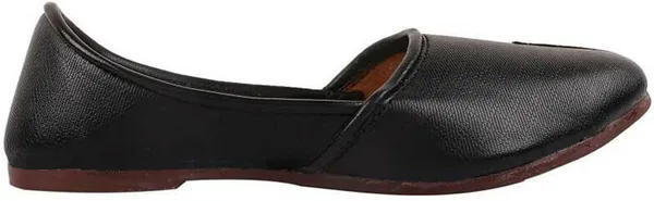 Black_&_Brown_PU_Premium_Jutis_Shoe_For_Men