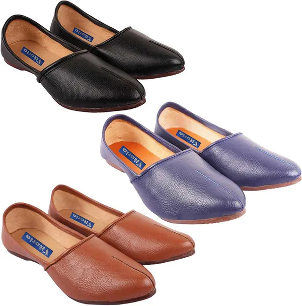 Black_&_Blue_&_Tan_PU_Premium_Mojaris_Shoe_For_Men