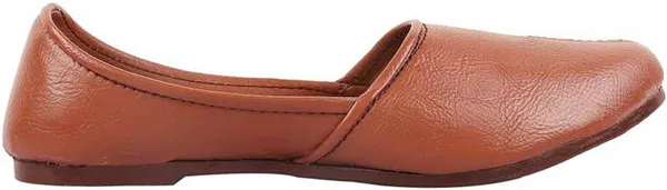 Tan_&_Brown_PU_Premium_Jutis_Shoe_For_Men