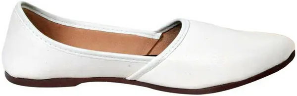 White_&_Black_PU_Premium_Jutis_Shoe_For_Men