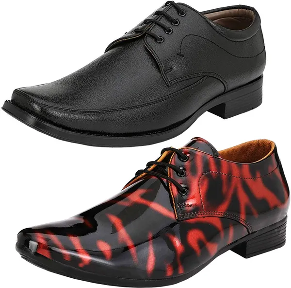 Multicolor_PU_Premium_Derby_Shoe_For_Men