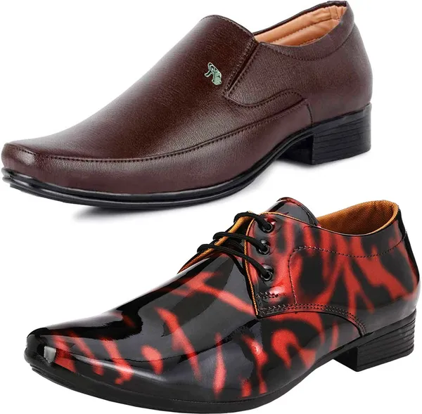 Multicolor_PU_Premium_Derby_Shoe_For_Men