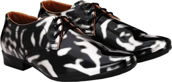 Black_&_Silver_PU_Premium_Party_Wear_Shoe_For_Men