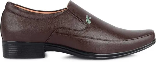 Brown_PU_Premium_Slip_On_Shoe_For_Men