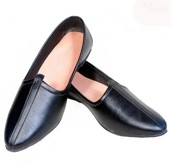 Black_PU_Premium_Jutis_Shoe_For_Men