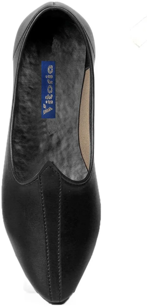 Black_&_Blue_PU_Premium_Jutis_Shoe_For_Men