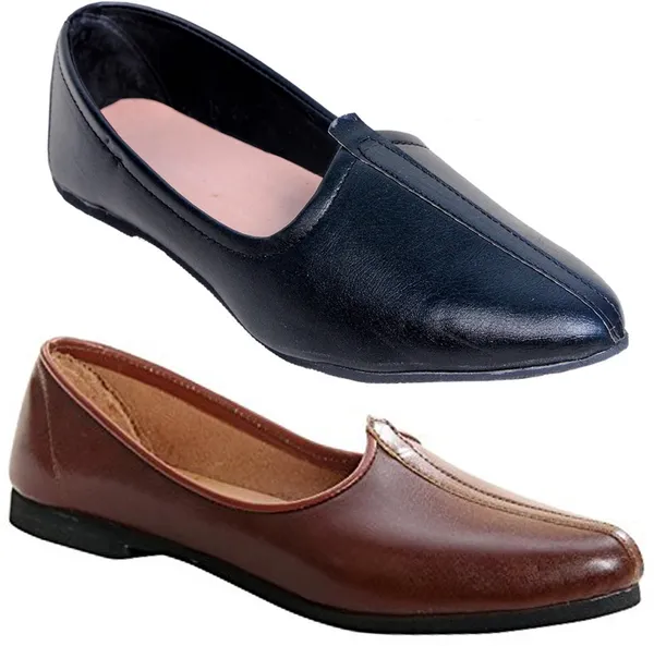Brown_&_Black_Synthetic_Leather_Premium_Jutis_Shoe_For_Men