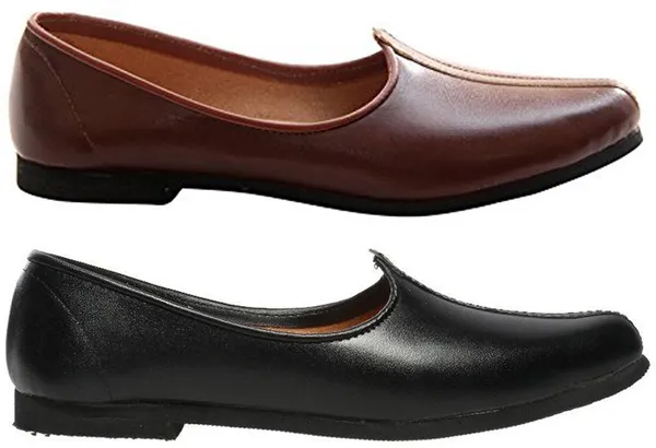 Brown_&_Black_Synthetic_Leather_Premium_Jutis_Shoe_For_Men