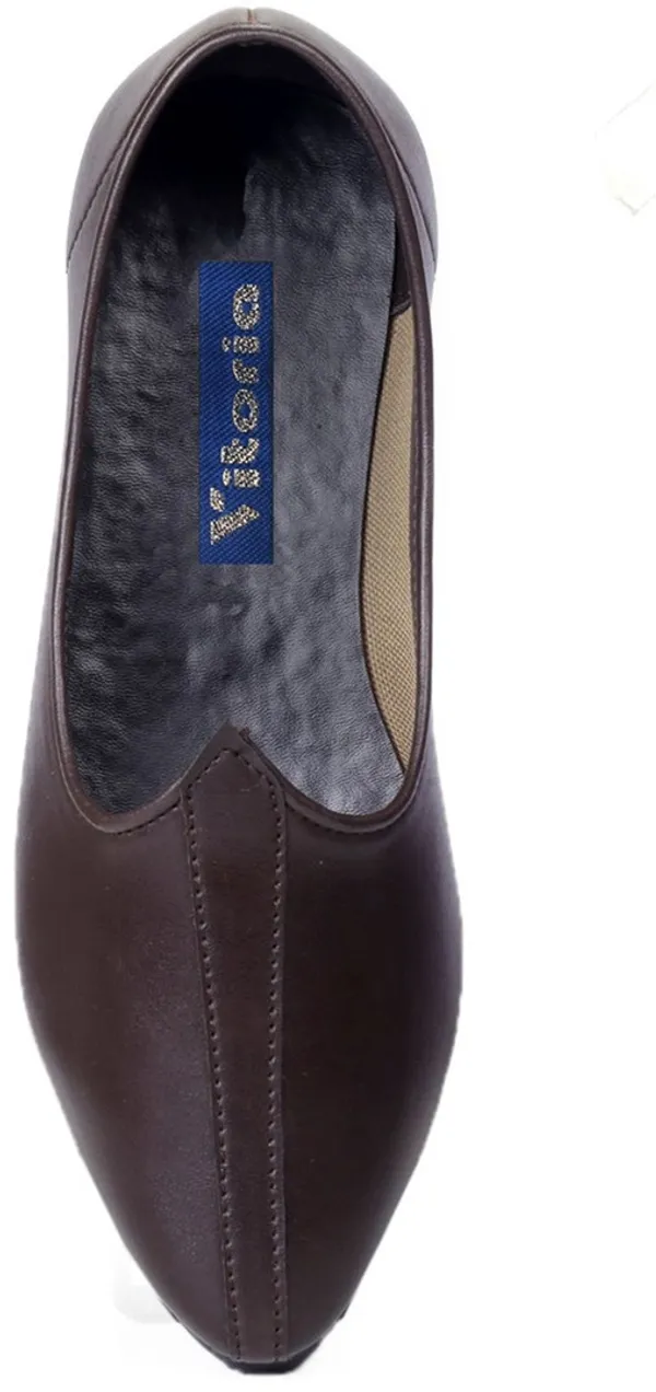 Black_&_Brown_PU_Premium_Jutis_Shoe_For_Men